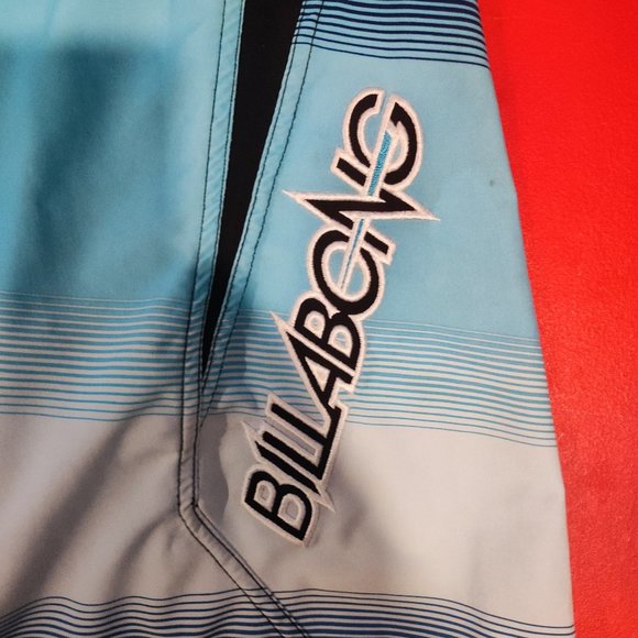 Billabong Platinum X Stretch blue shades board short men's size 32 - Picture 5 of 9